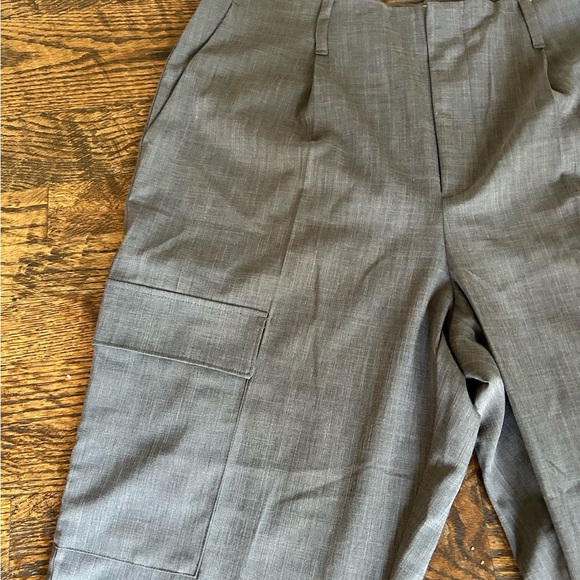NWT A New Day Charcoal Women's Cargo Trousers Size 14 R - Picture 4 of 9